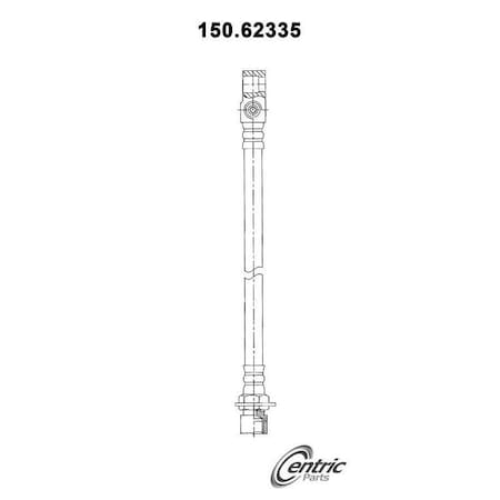 Centric Parts Brake Hose, 150.62335 150.62335
